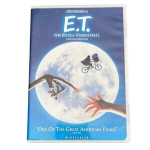 E.T. The Extra-Terrestrial DVD Movie Steven Spielberg 1982 Widescreen